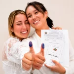 Fabiana y Scarlett hacen historia con el primer matrimonio igualitario en Bolivia boda-lgtb